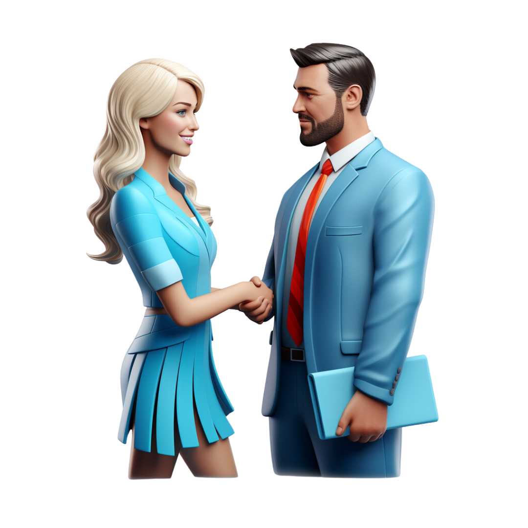 Establecer contacto con empresarios extranjeros